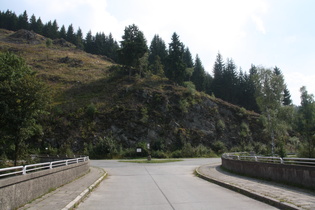 Okerstausee, auf der Vorstaumauer