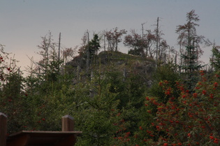 Zoom auf den Gipfel des Quitschenberges