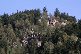 Klippen über dem Okertal