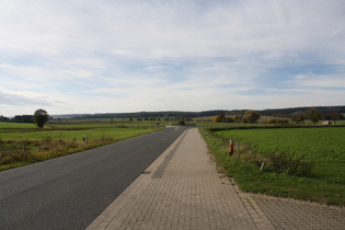 Blick vom Südrand Dassels auf den Solling