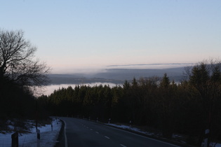 … über die wolkenverhangenen Täler im Westharz