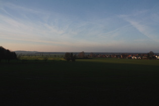 Benther Berg, Westhang, Blick nach Westen