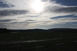 Blick von Velber nach Süden