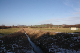 Blick über die Südaue zum Stemmer Berg