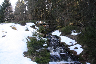 ein Bach ziemlich weit oben