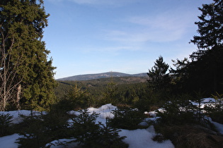 "Steile Wand", L504, Blick auf Torfhaus und Brocken