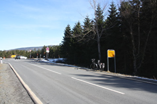 Torfhaus, westliche Ortseinfahrt