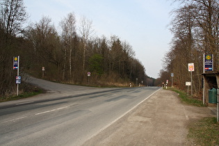 Nienstedter Pass, Passhöhe