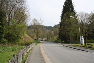 auch hier musste die Bahn in Wildemann dem Stinkeverkehr weichen