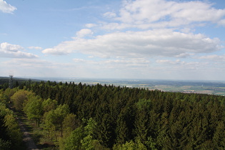 Blick östlich am Deisterkamm vorbei Richtung Steinhuder Meer