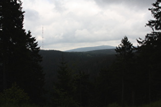 "Steile Wand", L504, Blick auf Torfhaus und Brocken