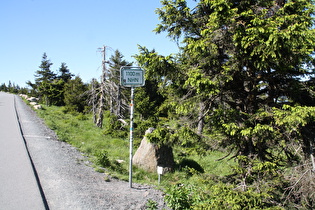 das erste vernünftige Schild am Wegesrand in diesem Jahr