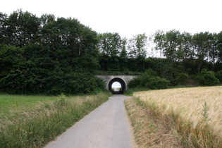 hier guckt man auch ohne Glotze in die Röhre (unter der A44)