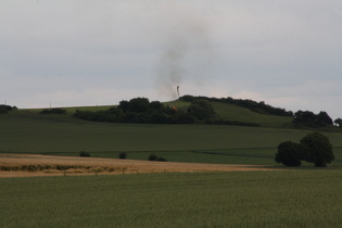 Zoom auf die "Rauchquelle"