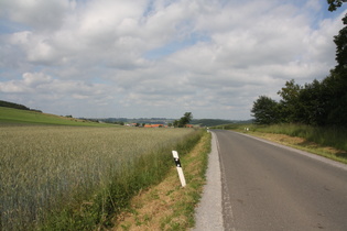 Sattelpunkt zwischen Rhenegge und Sudeck, Blick nach Norden