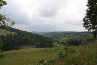 Blick von Altastenberg über das Nesselbachtal nach Südwesten