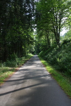 Radweg zwischen Schmallenberg und Fleckenberg auf der ehemaligen Bahntrasse Altenhundem–Wenholthausen