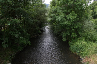 die Lenne bei Gleierbrück, Blick flussaufwärts