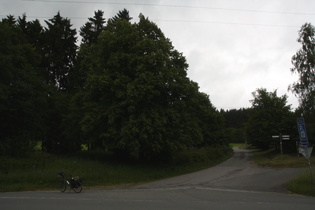 erster Sattelpunkt der Etappe zwichen Gleierbrück und Bracht, Blick nach Osten