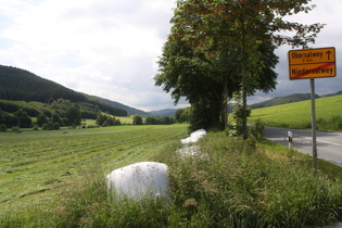 das Salveytal, Blick talaufwärts