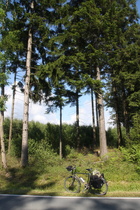 sechster Sattelpunkt der Etappe zwischen Hellefeld und Arnsberg, Blick nach Osten