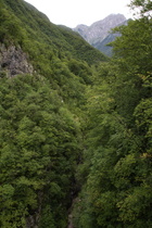 … und Blick flussabwärts