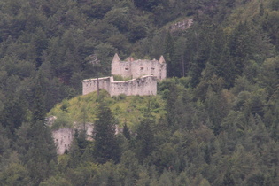 Zoom auf die Ruine