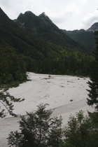 der Rio del Lago oberhalb des Lago del Predil