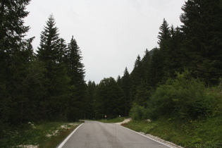 Sella Nevea, Blick ins Val Rio del Lago