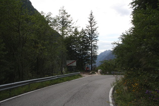 westlicher Ortseingang des Ortes Sella Nevea