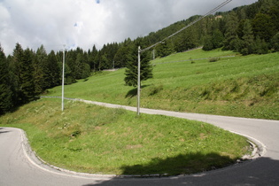 Blick von unten auf die Kehrengruppe zwischen Velt und Sauris di sopra