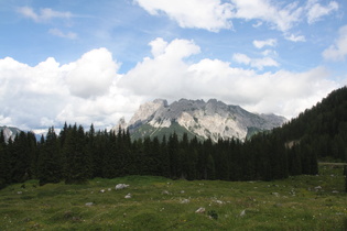 v. l. n. r.: Terza Grande und Creta di Mimoias