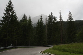 Regen statt Bergpanorama ☹