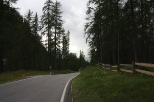 Blick über die Westrampe Richtung Cinque Torri