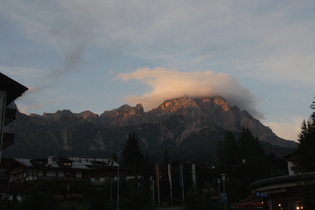 der Monte Cristallo mit "Hut"