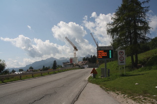 mal nicht das übliche Schild, dafür wird aber Strom verbraucht