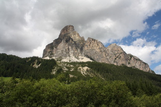 der Sassongher bei Corvara