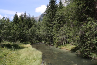 … und Blick flussabwärts