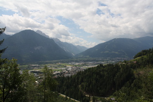 Blick über Lienz ins Pustertal