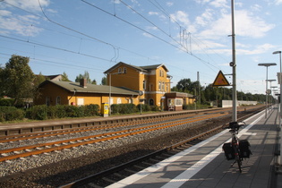 (fast) Ende der Tour Bahnhof Suderburg