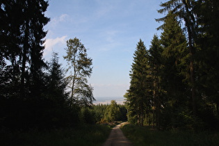 Steilstück bei den Hirschköpfen, Blick nach Nordosten