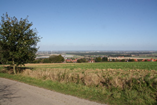 Blick von der Bantorfer Höhe nach Norden …