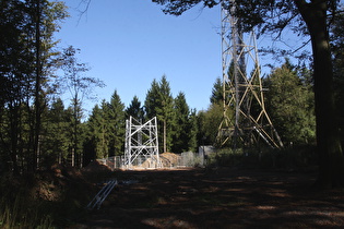 Baustelle auf der Rodenberger Höhe