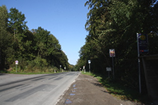 Nienstedter Pass, Passhöhe