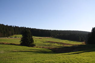 westlich von Auerhahn, Blick nach Südosten