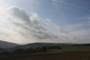 L580 beim Hangberg, Blick nach Westen