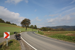 "Dach der Tour": L580 beim Hangberg, Blick nach Norden