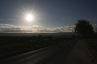 Blick vom Gehrdener Berg nach Westen zum Deister