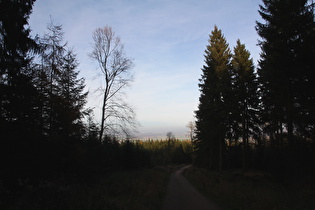 Steilstück bei den Hirschköpfen, Blick nach Nordosten