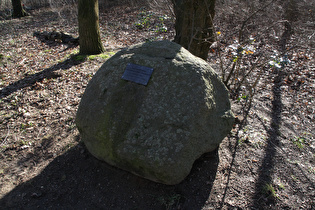 Gipfelstein auf dem Stelinger Berg